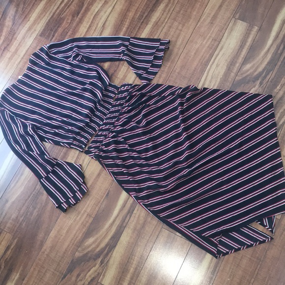 Striped Two Piece Set - Picture 6 of 6